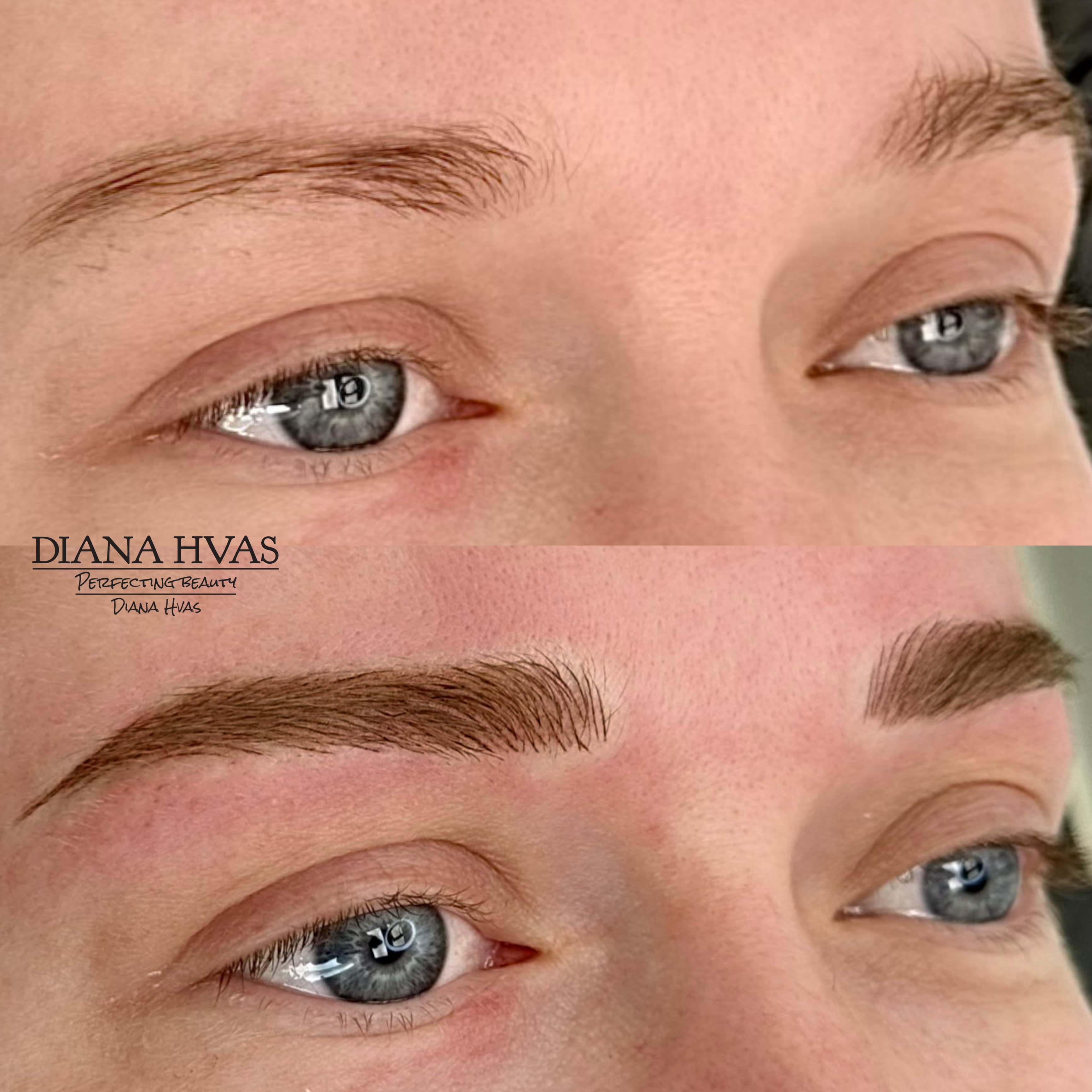 Microblading før og efter resultat 5