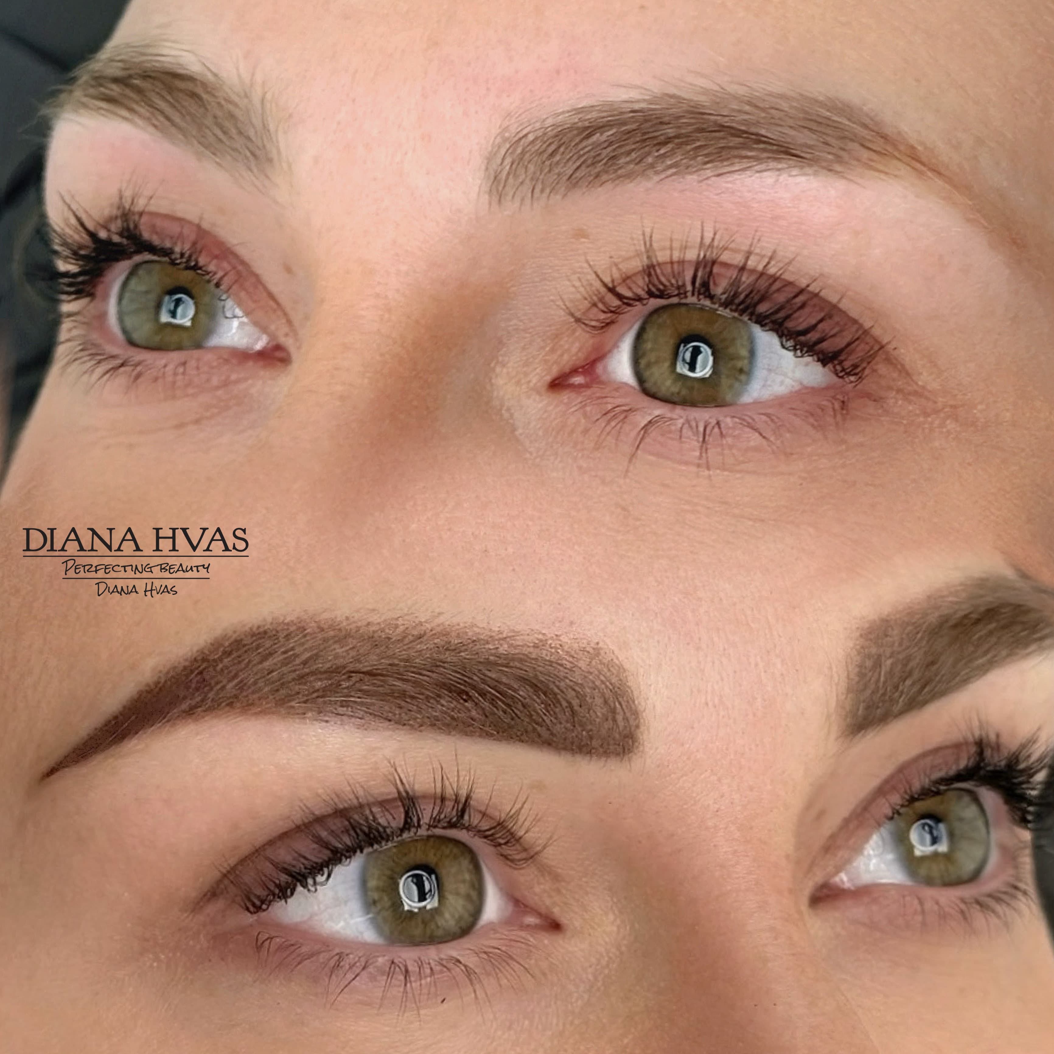 Microblading før og efter resultat 6