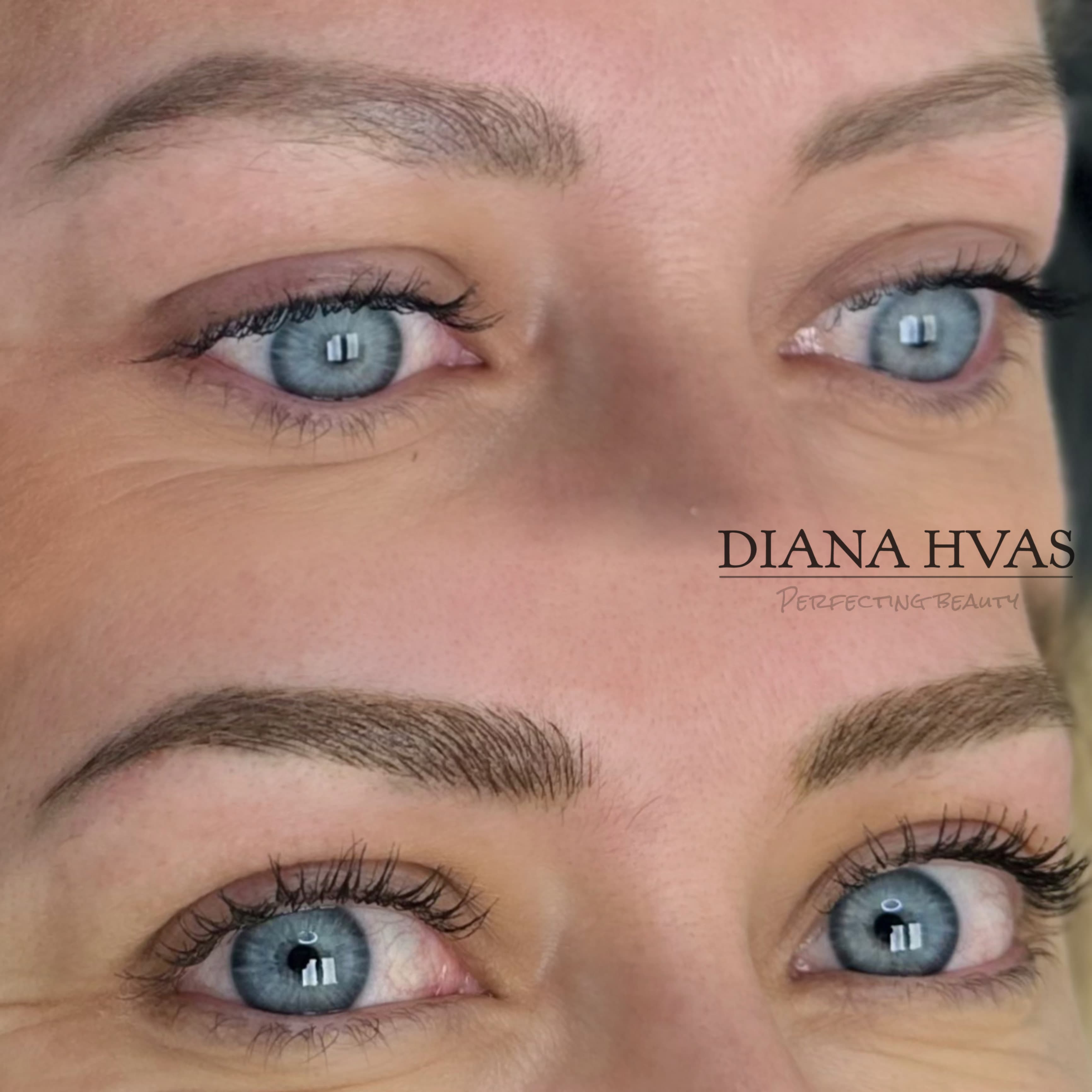 Microblading før og efter resultat 7