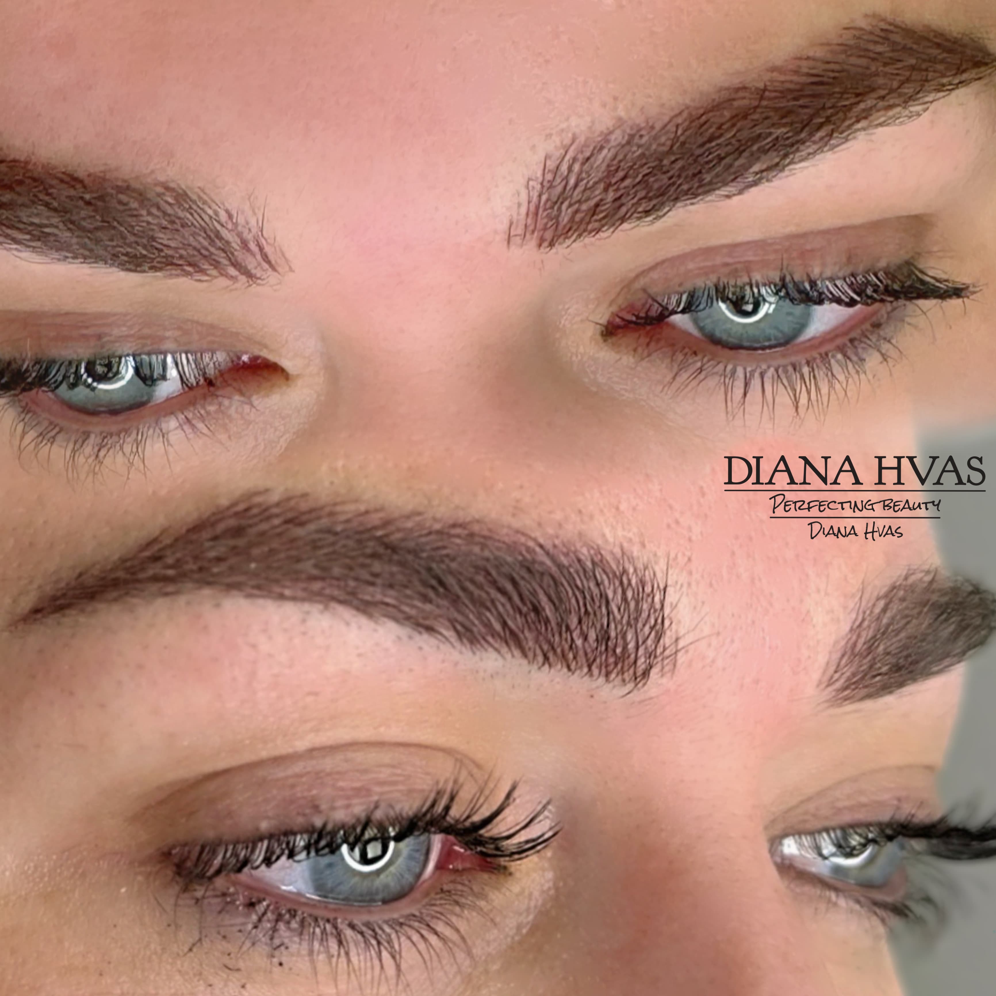 Microblading før og efter resultat 8