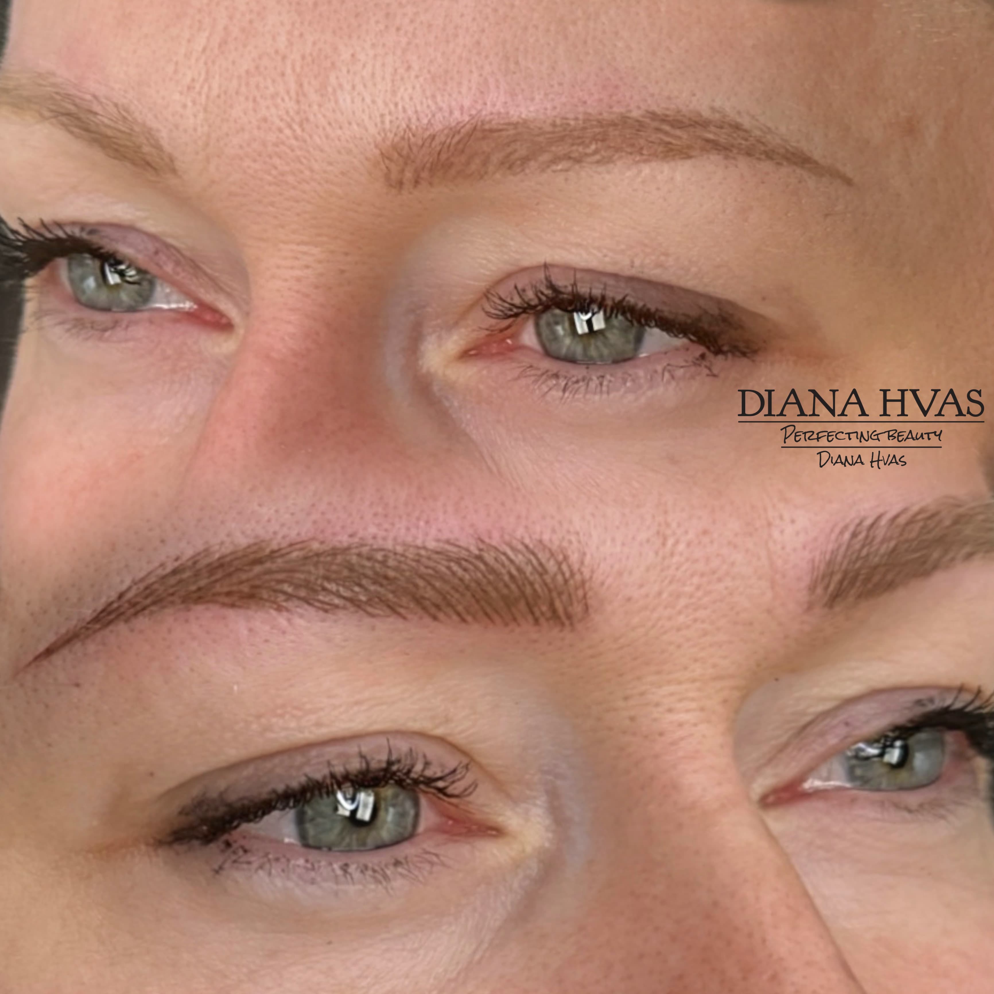 Microblading før og efter resultat 9
