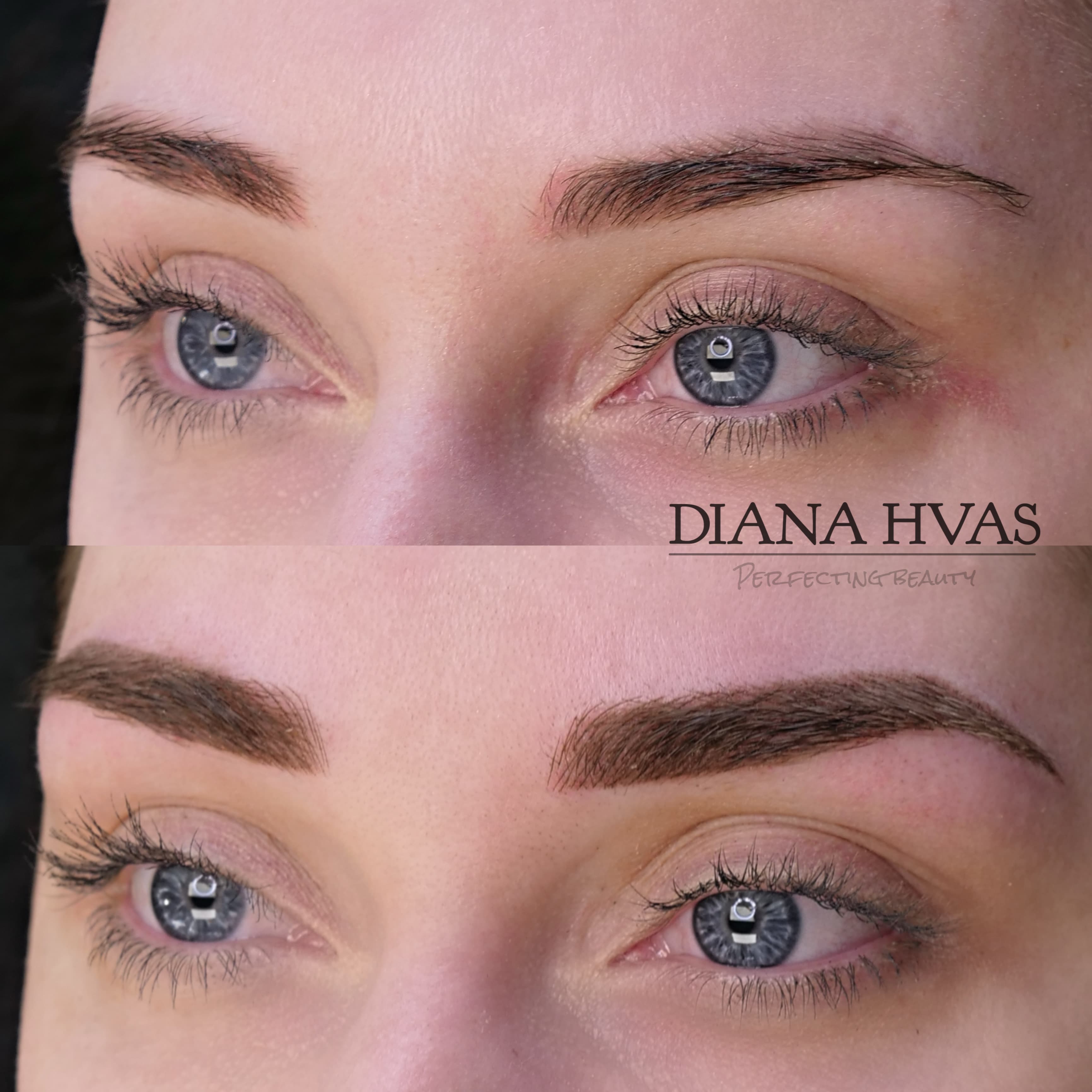 Microblading før og efter resultat 10