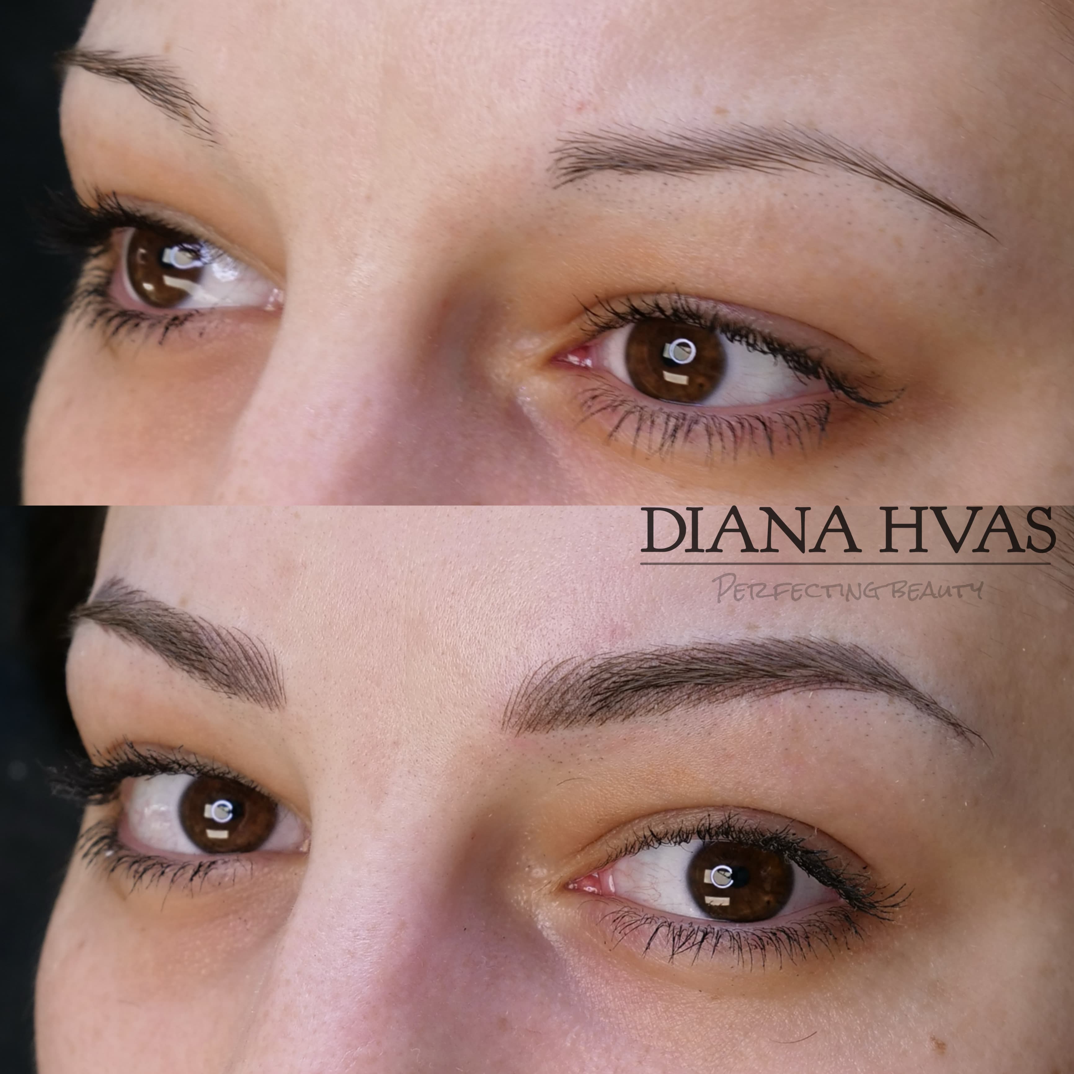 Microblading før og efter resultat 11