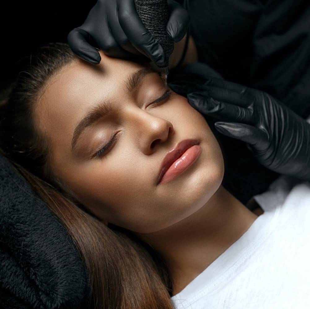 Permanent eyeliner behandling