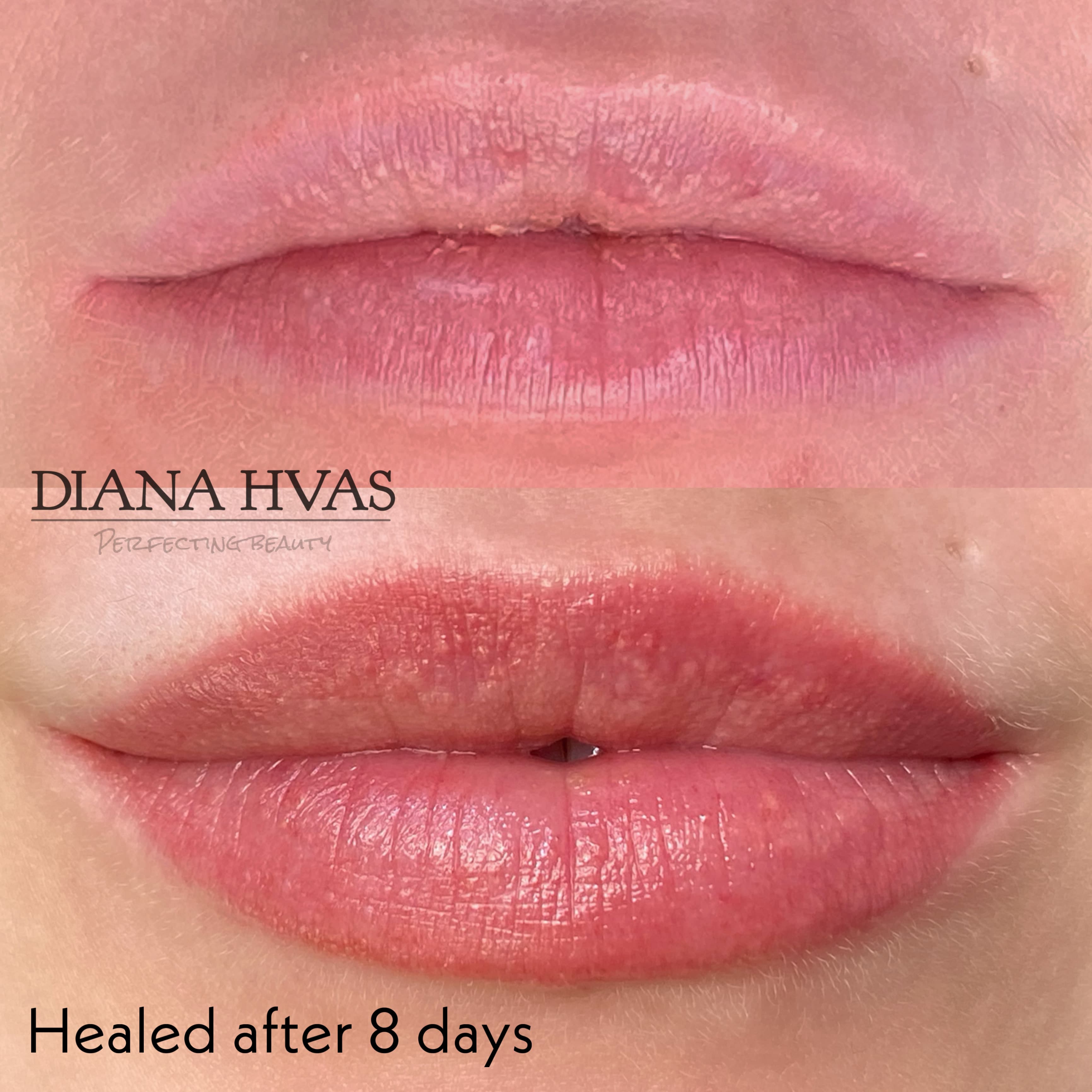 Powderbrows før og efter resultat 2