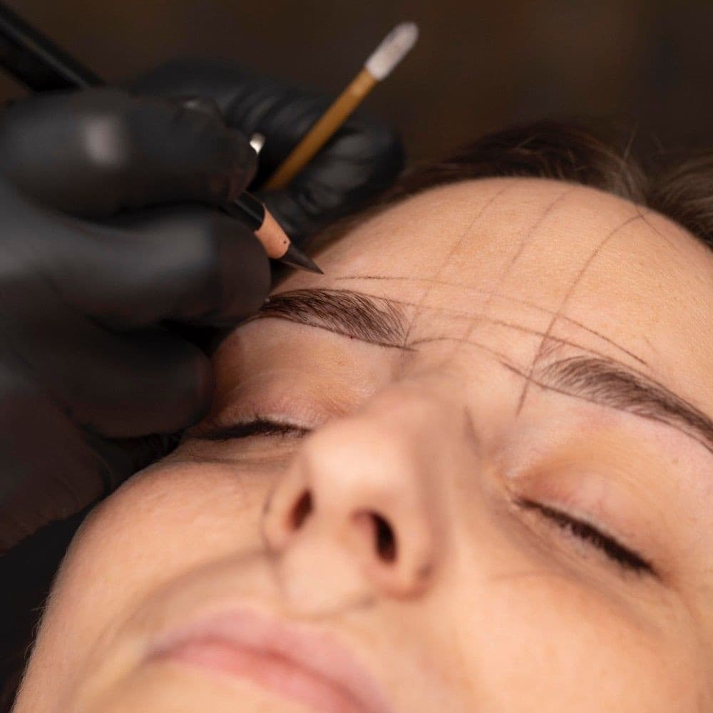 Naturlige permanente bryn